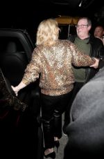 CATE BLANCHETT Leaves Australian Oscars Nominees Reception at Chateau Marmont in Los Angeles 03/10/2023