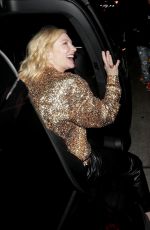 CATE BLANCHETT Leaves Australian Oscars Nominees Reception at Chateau Marmont in Los Angeles 03/10/2023