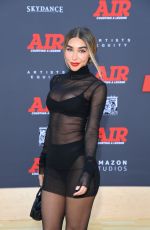 CHANTEL JEFFRIES at AIR Premiere at Regency Village Theatre in Westwood 03/27/2023
