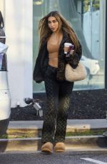 CHANTEL JEFFRIES Leaves Zinque Restaurant in West Hollywood 03/03/2023