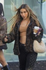 CHANTEL JEFFRIES Leaves Zinque Restaurant in West Hollywood 03/03/2023