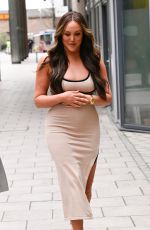 CHARLOTTE CROSBY Arrives at Steph