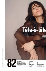 CHARLOTTE GAINSBOURG in Marie Claire Magazine, France April 2023