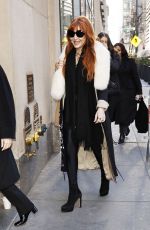 CHARLOTTE TILBURY Arrives at Today Show in New York 03/09/2023
