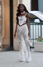 CHELSEA LAZKANI on the Set of Selling Sunset Season 7 in West Hollywood 03/02/2023