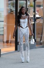 CHELSEA LAZKANI on the Set of Selling Sunset Season 7 in West Hollywood 03/02/2023
