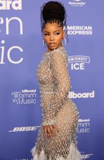 CHLOE BAILEY at Billboard Women in Music Awards in Inglewood 03/01/2023