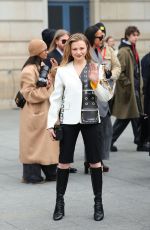 CHLOE MORETZ at Louis Vuitton Womenswear Fall/winter 2023-2024 Show at Paris Fashion Week 03/06/2023