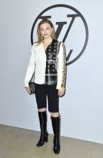 CHLOE MORETZ at Louis Vuitton Womenswear Fall/winter 2023-2024 Show at Paris Fashion Week 03/06/2023