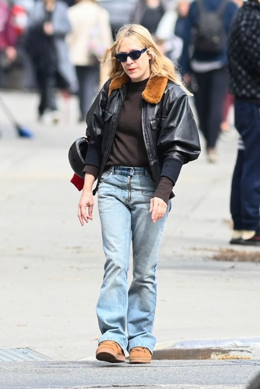 CHLOE SEVIGNY Out in New York 03/17/2023