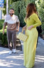 CHRISSY TEIGEN Out for Lunch at Ciccone in West Hollywood 03/23/2023