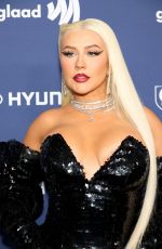 CHRISTINA AGUILERA at 34th Annual Glaad Media Awards in Beverly Hills 03/30/2023