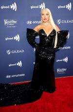 CHRISTINA AGUILERA at 34th Annual Glaad Media Awards in Beverly Hills 03/30/2023