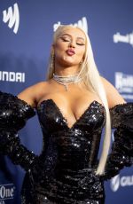 CHRISTINA AGUILERA at 34th Annual Glaad Media Awards in Beverly Hills 03/30/2023