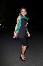 CHRISTINA MILIAN Arrives at Jennifer Lopez x Revolve Collab Party in Los Angeles 03/18/2023