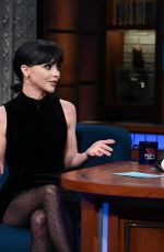 CHRISTINA RICCI at Late Show with Stephen Colbert 03/13/2023