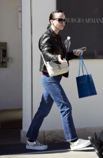 CHRISTINA RICCI Leaves Lancer Dermatology Centre in Beverly Hills 03/09/2023
