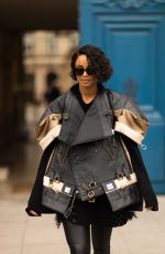 CIARA Leaves a Building at Place Vendome in Paris 03/06/2023