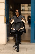 CIARA Leaves a Building at Place Vendome in Paris 03/06/2023