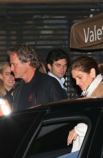 CINDY CRAWFORD and Rande Gerber Out for Dinner at Nobu Restaurant in Malibu 03/23/2023