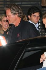CINDY CRAWFORD and Rande Gerber Out for Dinner at Nobu Restaurant in Malibu 03/23/2023
