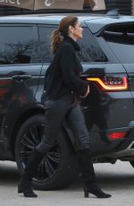 CINDY CRAWFORD Arrives at Nobu Restaurant in Malibu 03/13/2023