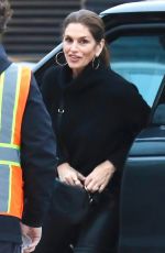 CINDY CRAWFORD Arrives at Nobu Restaurant in Malibu 03/13/2023
