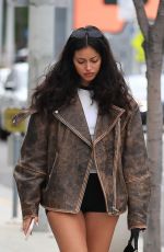 CINDY KIMBERLY Out Shopping on Sunset Blvd in Los Angeles 03/21/2023