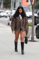 CINDY KIMBERLY Out Shopping on Sunset Blvd in Los Angeles 03/21/2023