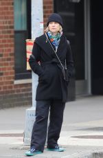 CLAIRE DANES Out and About in New York 03/17/2023