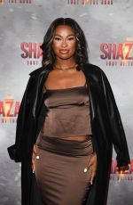 COCO JONES at Shazam! Fury of the Gods Special Screening in London 03/07/2023