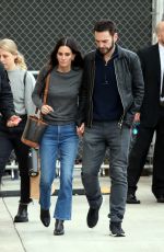 COURTENEY COX and Johnny McDaid Arrives at El Capitan Entertainment Centre in Hollywood 02/28/2023