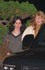/COURTENEY COX and LAURA DERN Leaves Nobu in Malibu 03/27/2023
