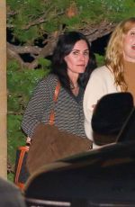 /COURTENEY COX and LAURA DERN Leaves Nobu in Malibu 03/27/2023