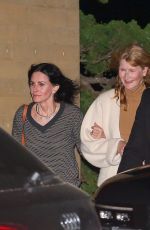 /COURTENEY COX and LAURA DERN Leaves Nobu in Malibu 03/27/2023