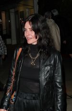 COURTENEY COX Leaves Georgio Baldi in Santa Monica 03/17/2023
