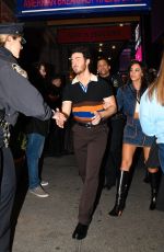 DANIELLE and Kevin JONAS Leaves Marquis Theater in Times Square in New York 03/17/2023