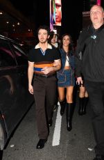 DANIELLE and Kevin JONAS Leaves Marquis Theater in Times Square in New York 03/17/2023