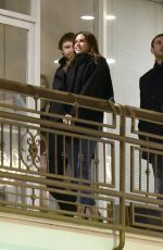 DASHA ZHUKOVA and Stavros Niarchos on a Dinner Date in West Hollywood 03/02/2023