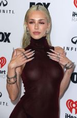 DELILAH HAMLIN at 2023 Iheartradio Music Awards at Dolby Theatre in Los Angeles 03/27/2023