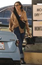DEMI MOORE Out Buys Clothes for Her Dog at Quilted Monkey Home Goods Store in Santa Monica 03/25/2023
