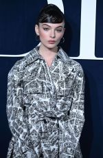 DEVA CASSEL at Christian Dior Fashion Show at Paris Fashion Week 02/28/2023