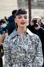 DEVA CASSEL at Christian Dior Fashion Show at Paris Fashion Week 02/28/2023
