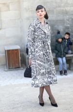 DEVA CASSEL at Christian Dior Fashion Show at Paris Fashion Week 02/28/2023