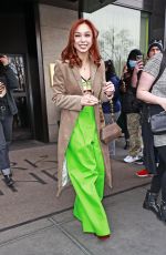 DEVYN NEKODA Heading to Scream VI Photocall in New York 03/06/2023