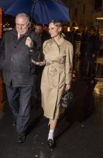 DIANE KRUGER Arrives at Miu Miu Dinner at Paris Fashion Week 03/07/2023