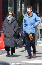 DIANNA AGRON and Harold Ancart Out in New York 03/18/2023