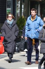 DIANNA AGRON and Harold Ancart Out in New York 03/18/2023