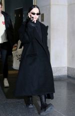 DOVE CAMERON Arrives at Good Morning America in New York 03/20/2023