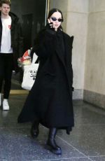 DOVE CAMERON Arrives at Good Morning America in New York 03/20/2023
